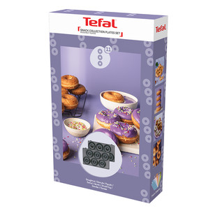 Tefal Snack Collection - Doughnut plates set XA8111F0
