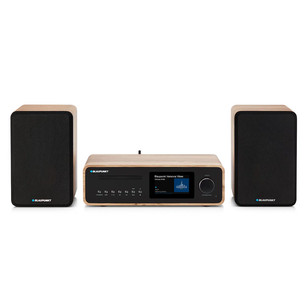 Blaupunkt Varsovia MS100IR, черный/бежевый - Музыкальный центр RTVBLMS039