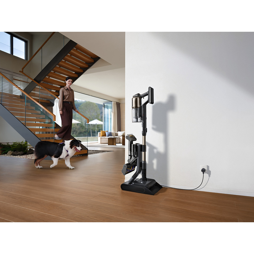 Dreame Z30 AquaCycle Pro, märg- ja kuivpuhastus, pronks/must - Juhtmevaba varstolmuimeja