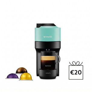 Krups Nespresso Vertuo Pop, münt - Kapselkohvimasin