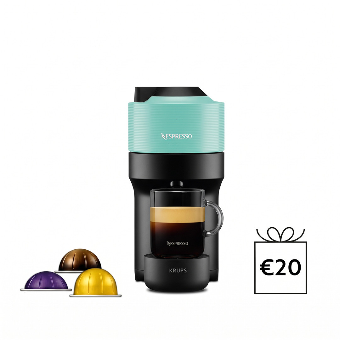 Krups Nespresso Vertuo Pop, münt - Kapselkohvimasin