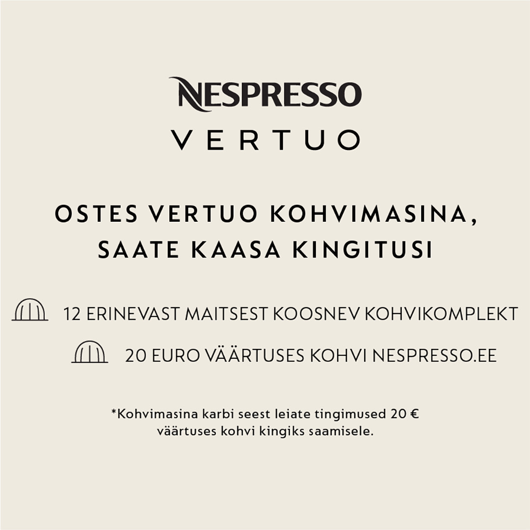 Krups Nespresso Vertuo Pop, punane - Kapselkohvimasin
