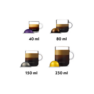 Krups Nespresso Vertuo Next, matt black - Capsule coffee machine