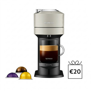 Krups Nespresso Vertuo Next, hall - Kapselkohvimasin