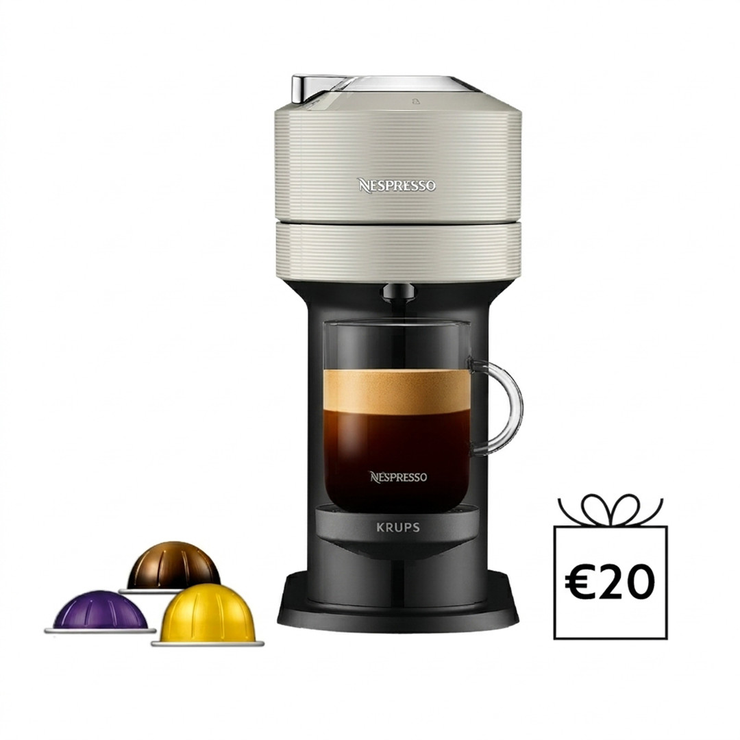 Krups Nespresso Vertuo Next, hall - Kapselkohvimasin