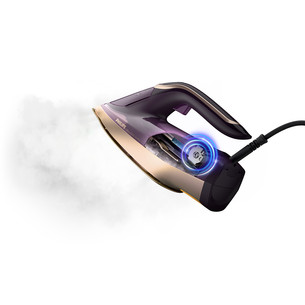 Philips Azur 8000 Series, 3000 Вт, фиолетовый/золотистый - Паровой утюг