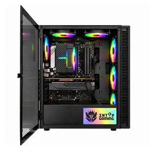 Intop Gaming I5, i5, 32 GB, 1 TB, RTX 5060, must - Lauaarvuti