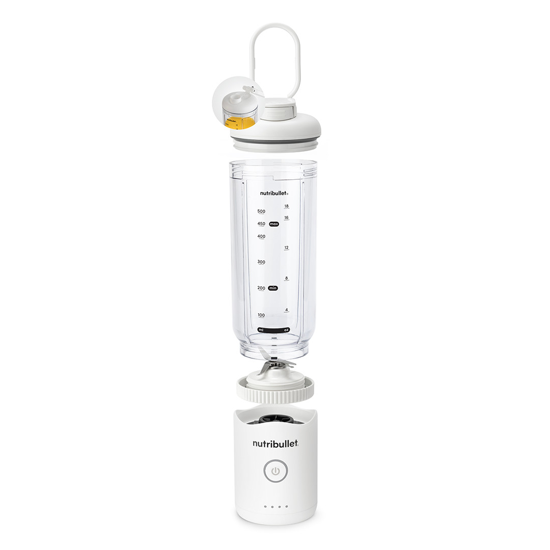 Nutribullet Flex™, 1000 W, 590 ml, valge - Kaasaskantav blender