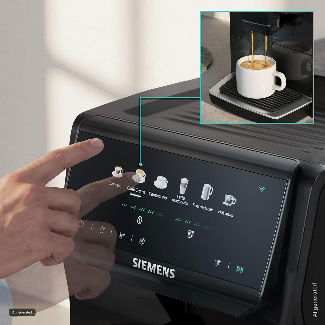 Siemens EQ500 iAroma, черный - Кофемашина