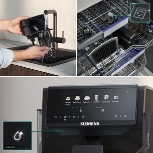 Siemens EQ500 iAroma, черный - Кофемашина