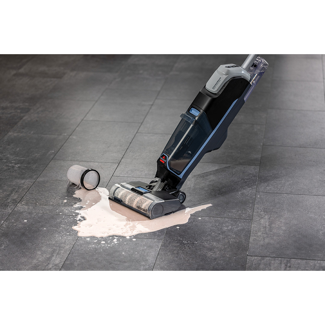 Bissell CrossWave® Edge Select, märg- ja kuivpuhastus, must/valge/hõbedane - Juhtmevaba kõvapõranda puhastaja