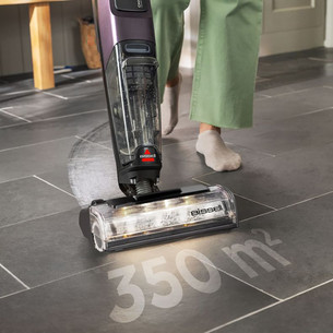 Bissell CrossWave OmniForce EdgeFind Select, roosa/hõbedane - Juhtmevaba kõvapõranda puhastaja