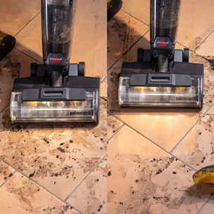 Bissell CrossWave OmniForce EdgeFind Select, roosa/hõbedane - Juhtmevaba kõvapõranda puhastaja