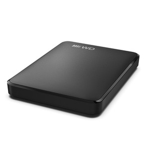 Western Digital Elements Portable (USB-C), 1 TB, must - Väline kõvaketas