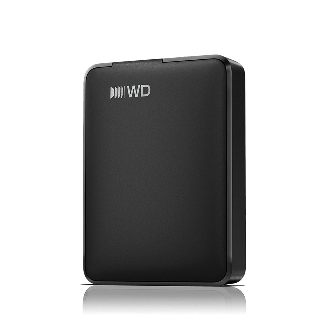 Western Digital Elements Portable (USB-C), 4 TB, must - Väline kõvaketas