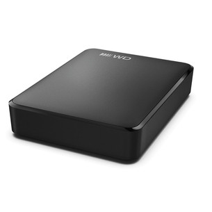 Western Digital Elements Portable (USB-C), 6 TB, must - Väline kõvaketas