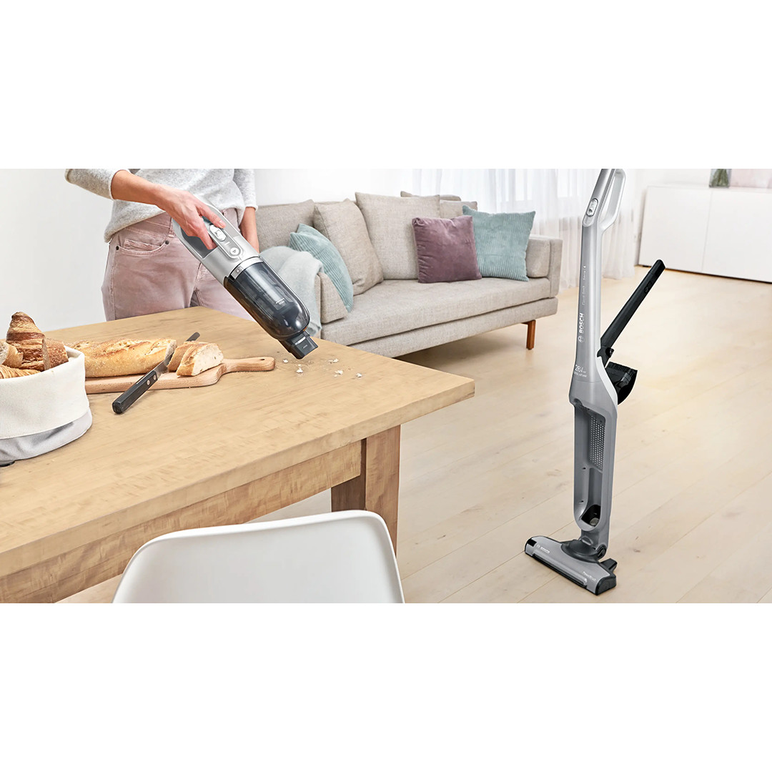 Bosch Series 4 Flexxo Gen2, hõbedane - Juhtmevaba varstolmuimeja