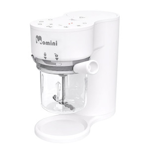 Momini YummyMaker 5-in-1, self-sterilization, white - Baby steam blender