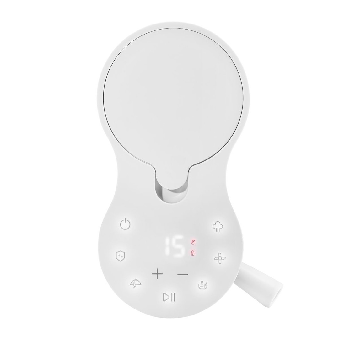 Momini YummyMaker 5-in-1, self-sterilization, white - Baby steam blender