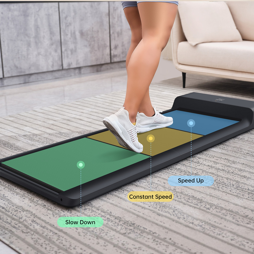 Kingsmith WalkingPad A1 Plus, must - Kokkupandav kõndimislint