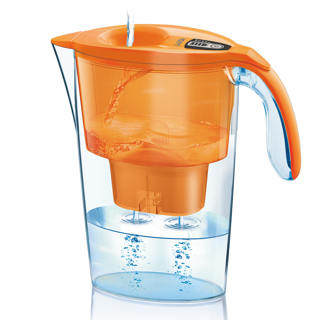 Laica Stream Line, 2,3 L, oranž - Filterkann