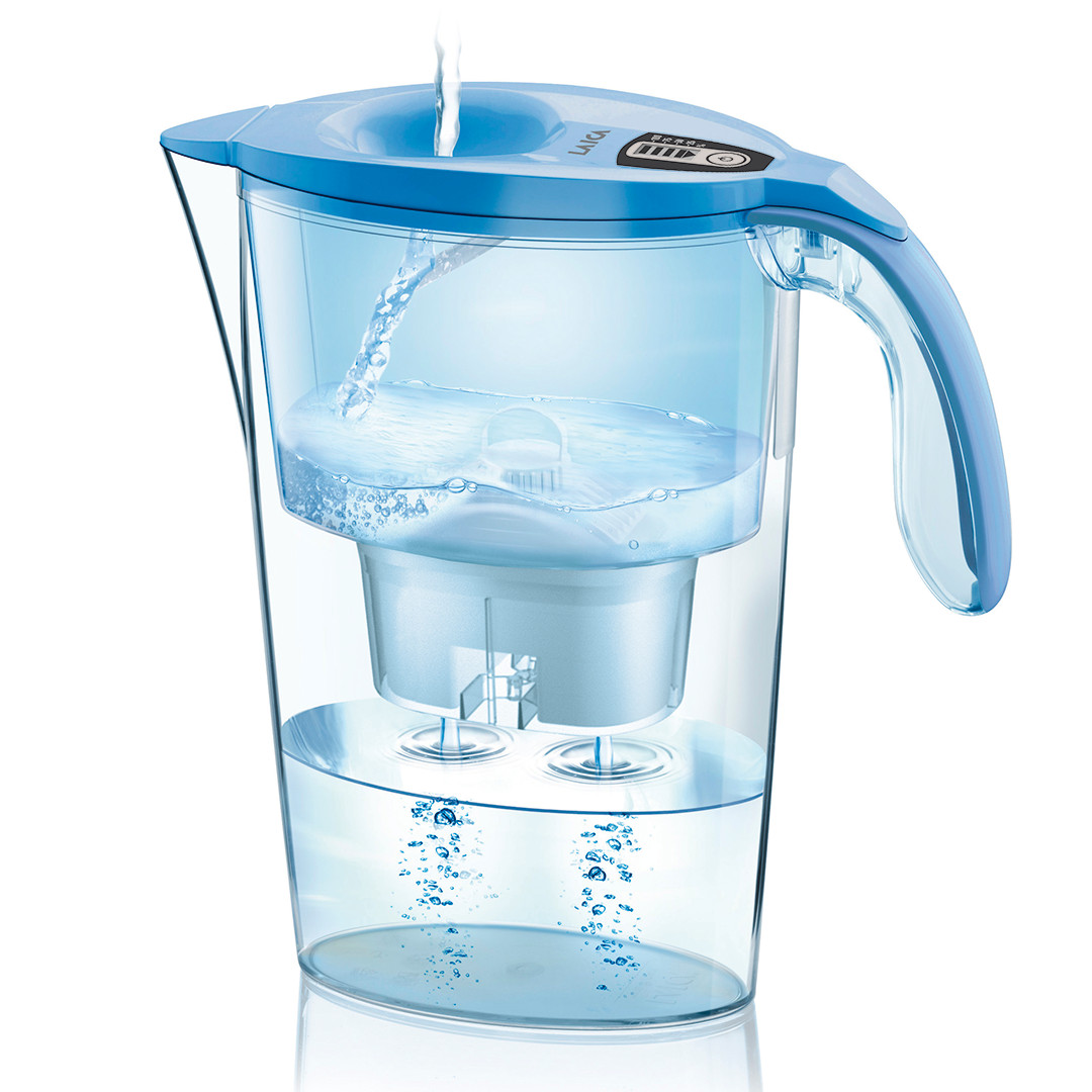 Laica Stream Line, 2,3 L, sinine - Filterkann