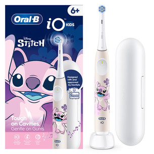 Braun Oral-B iO Kids Disney Stitch Angel, roosa - Elektriline hambahari