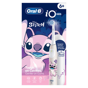 Braun Oral-B iO Kids Disney Stitch Angel, roosa - Elektriline hambahari