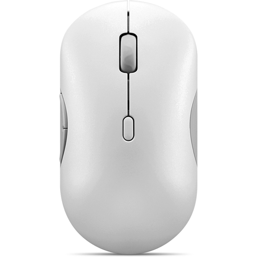 Lenovo 700 Multi-Device Wireless Silent Mouse, valge/hall - Juhtmevaba hiir