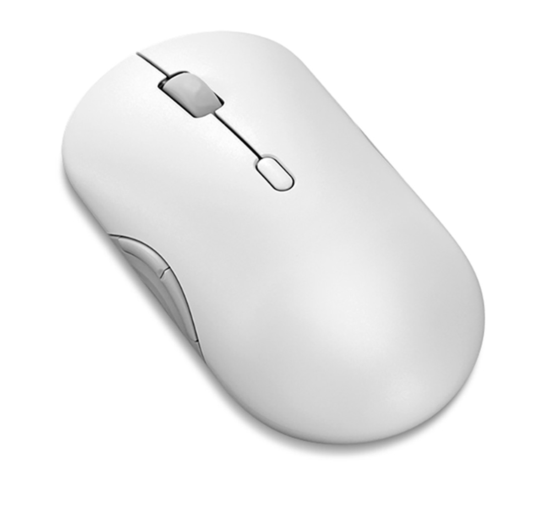 Lenovo 700 Multi-Device Wireless Silent Mouse, valge/hall - Juhtmevaba hiir