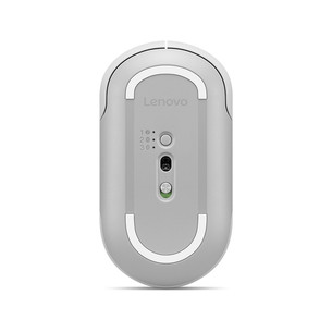 Lenovo 700 Multi-Device Wireless Silent Mouse, valge/hall - Juhtmevaba hiir