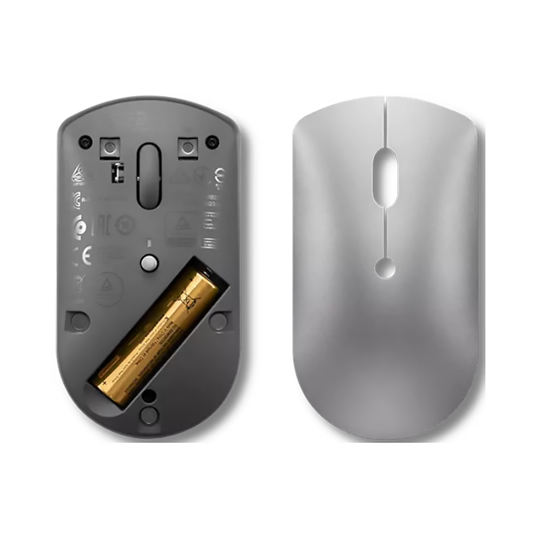 Lenovo 600 Bluetooth Silent Mouse, hall - Juhtmevaba hiir