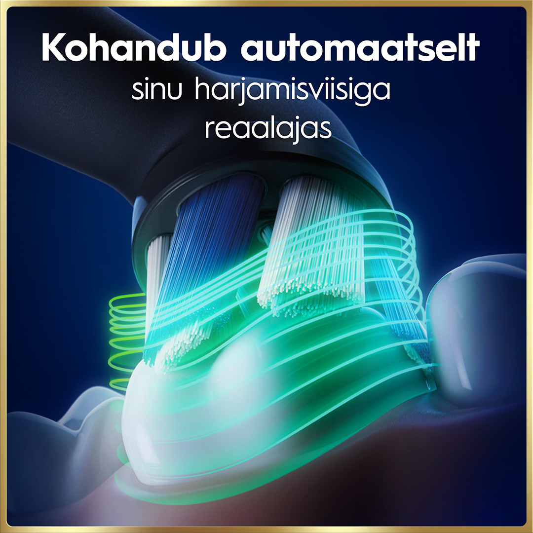 Braun Oral-B iO 9, Lunar Gold, kuldne - Elektriline hambahari
