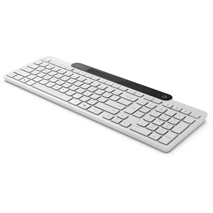 Lenovo 800 Self-Charging Bluetooth Keyboard, US, valge - Juhtmevaba klaviatuur