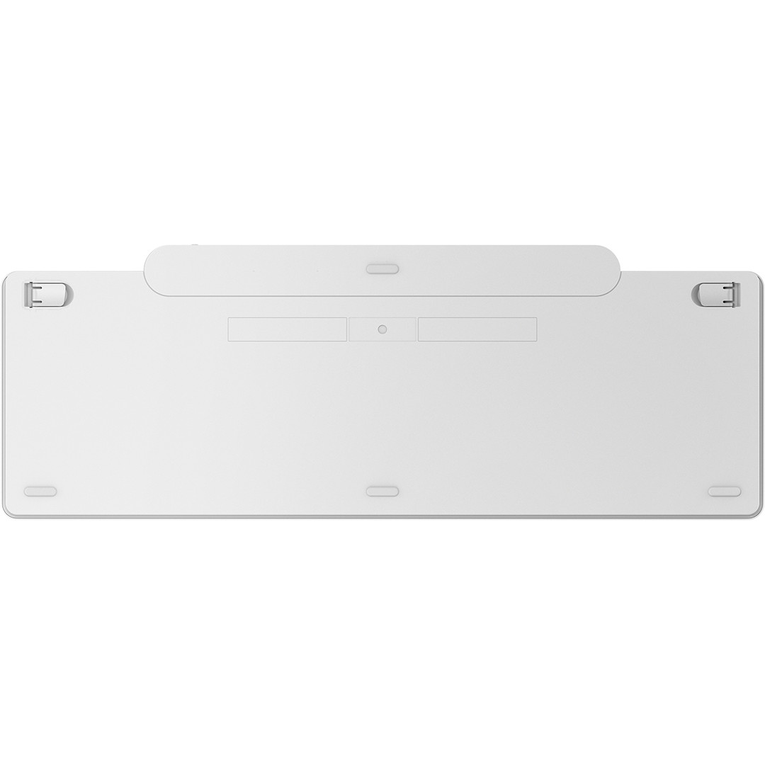Lenovo 800 Self-Charging Bluetooth Keyboard, US, valge - Juhtmevaba klaviatuur