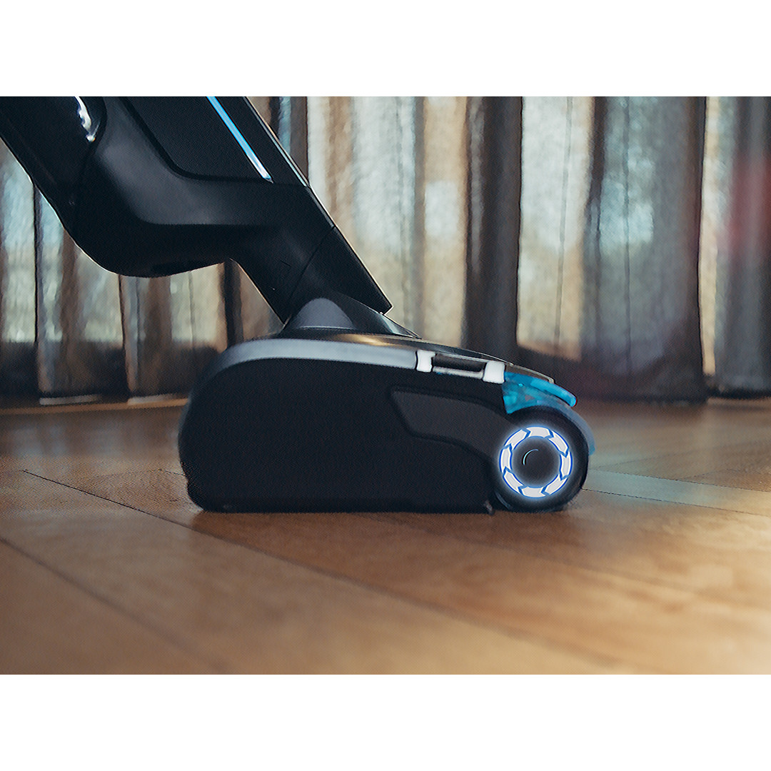 Tefal X-Clean Vision Pro, 2 в 1, сухая и влажная уборка, черный - Беспроводное устройство для уборки твердых полов