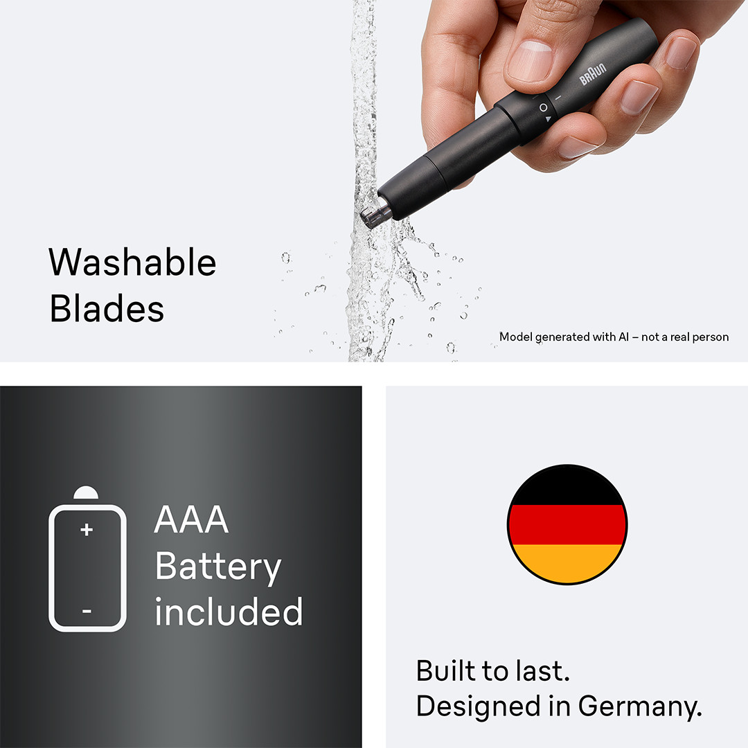 Braun, must - Minitrimmer