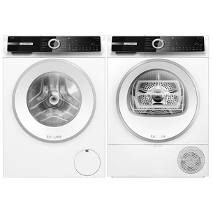Bosch, Seeria 6, 11 kg + 9 kg - Pesumasin + pesukuivati WGN264AWDN+WQN246DWD