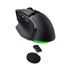 Razer Basilisk V4 HyperSpeed, must - Juhtmevaba hiir