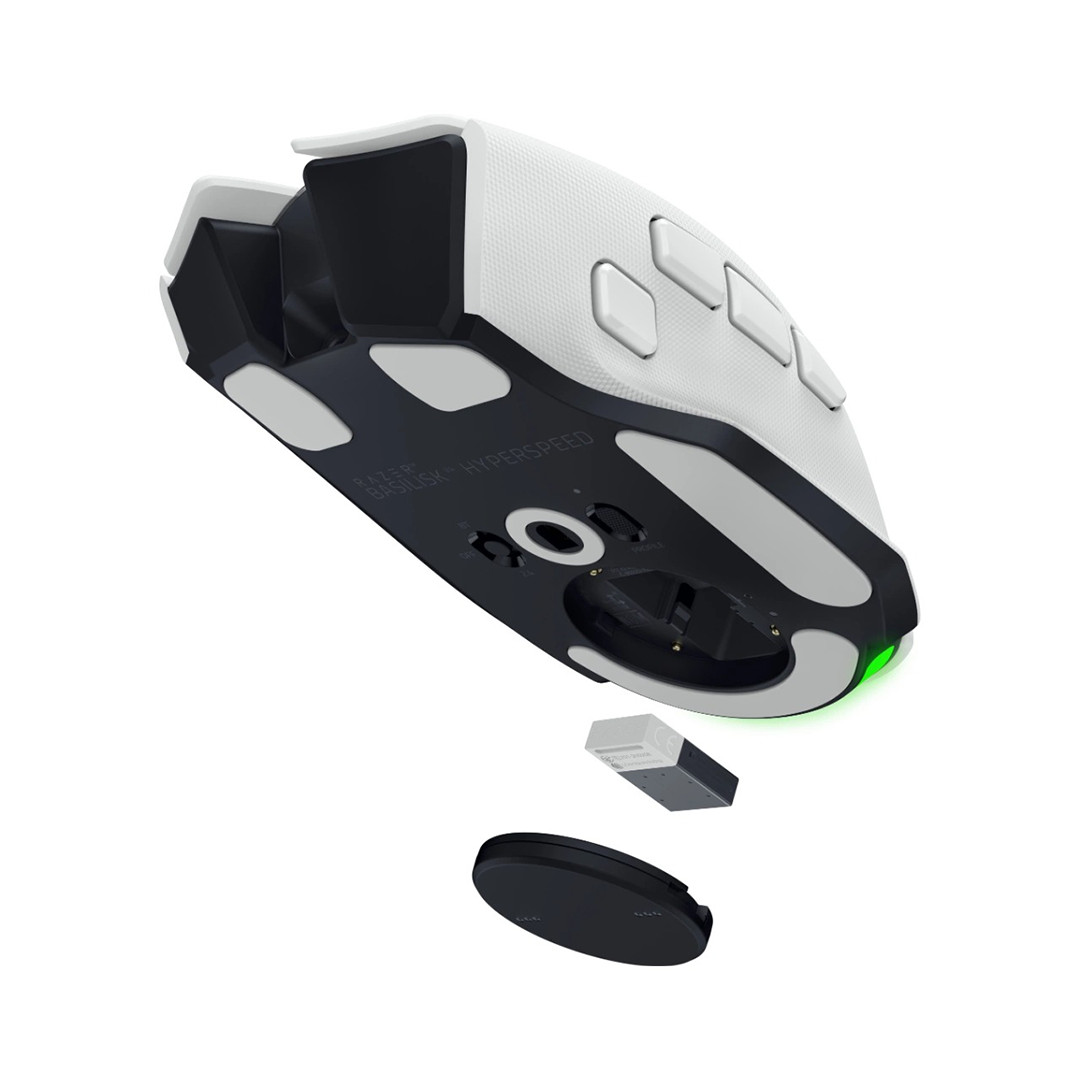 Razer Basilisk V4 HyperSpeed, white - Wireless mouse