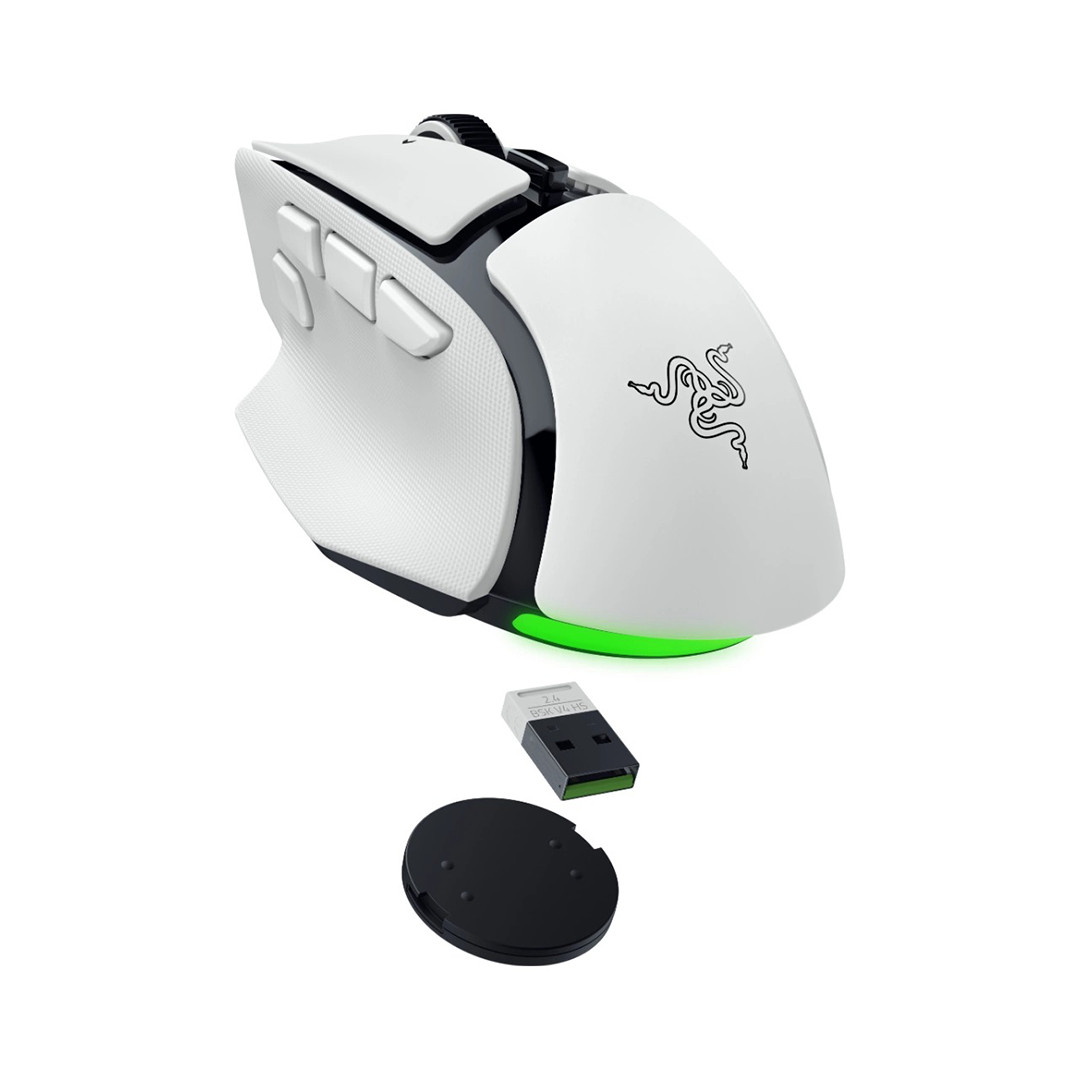 Razer Basilisk V4 HyperSpeed, white - Wireless mouse