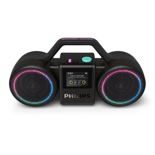 Philips The Roller, черный - Портативная беспроводная колонка TAMS60B/00