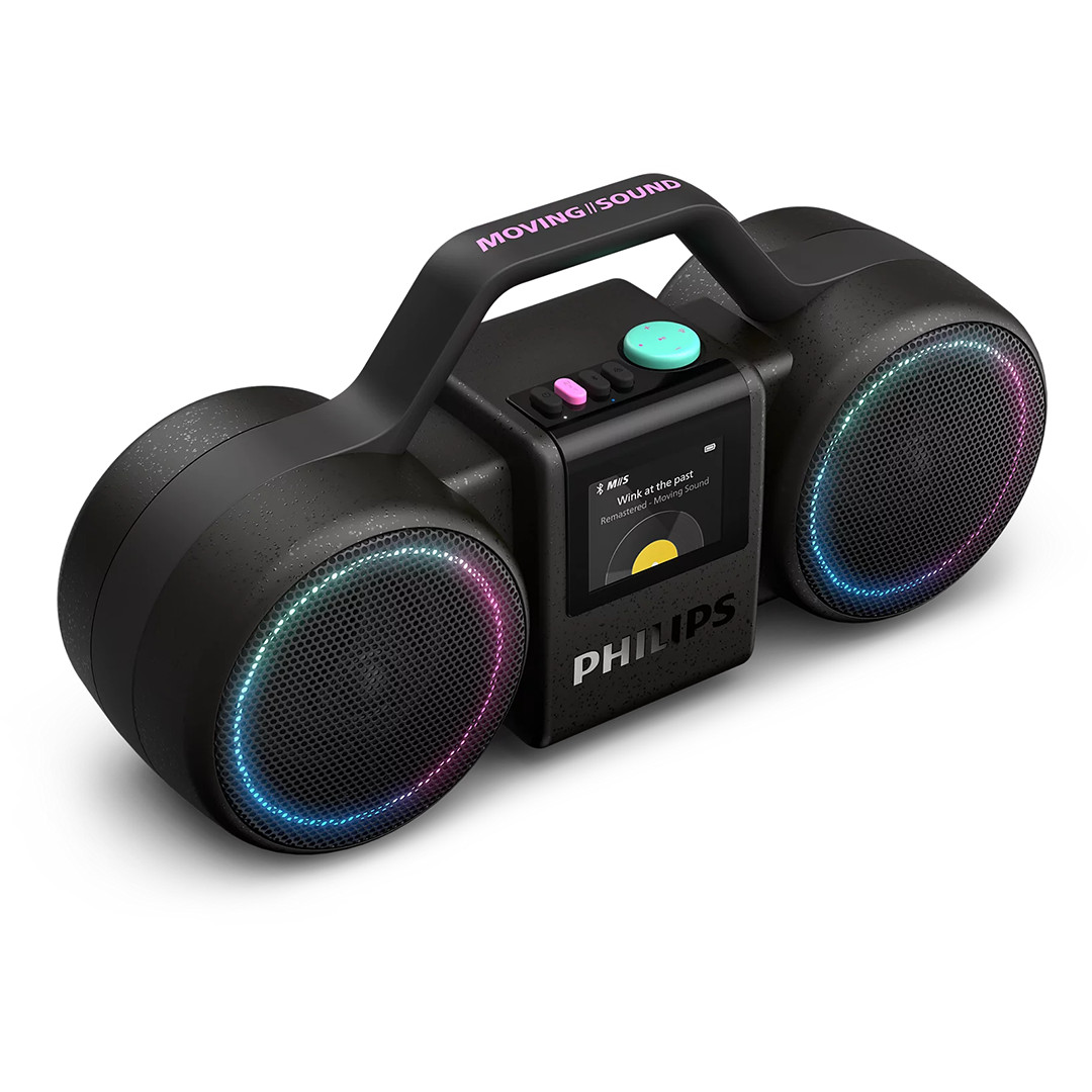 Philips The Roller, черный - Портативная беспроводная колонка
