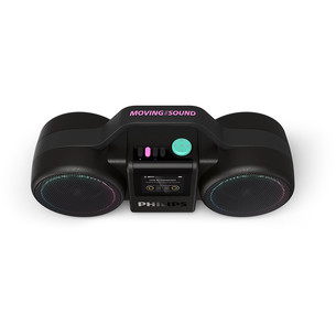 Philips The Roller, черный - Портативная беспроводная колонка