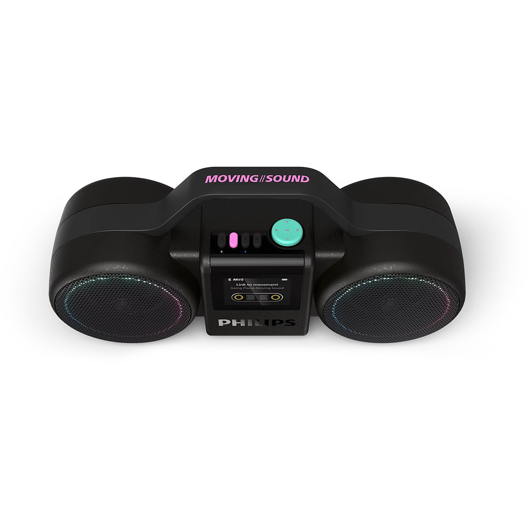 Philips The Roller, черный - Портативная беспроводная колонка