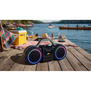 Philips The Roller, черный - Портативная беспроводная колонка