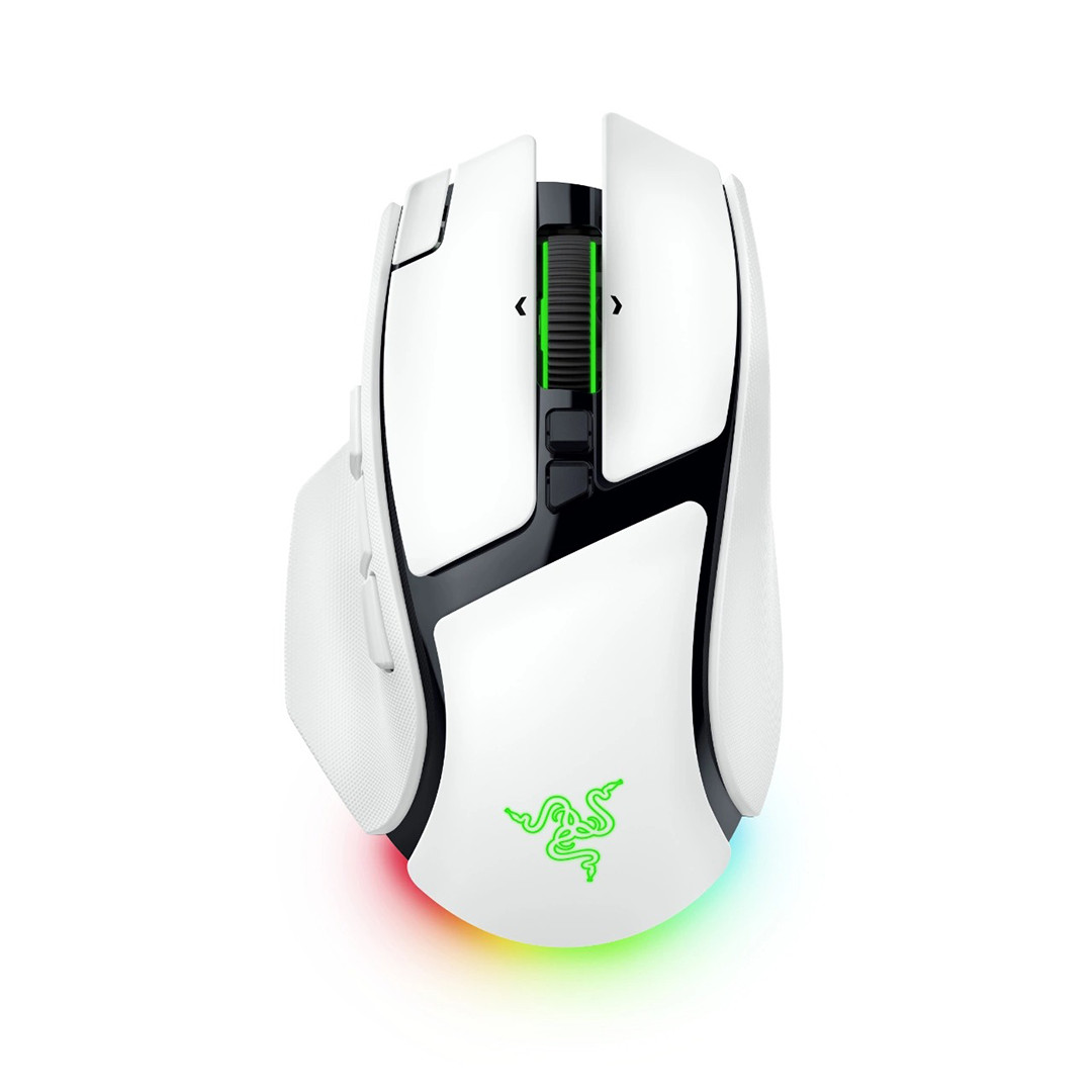 Razer Basilisk V4 Pro, white - Wireless mouse
