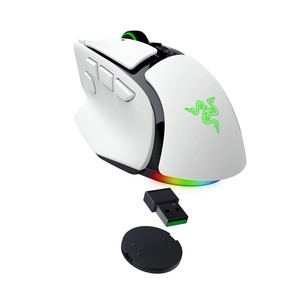 Razer Basilisk V4 Pro, white - Wireless mouse
