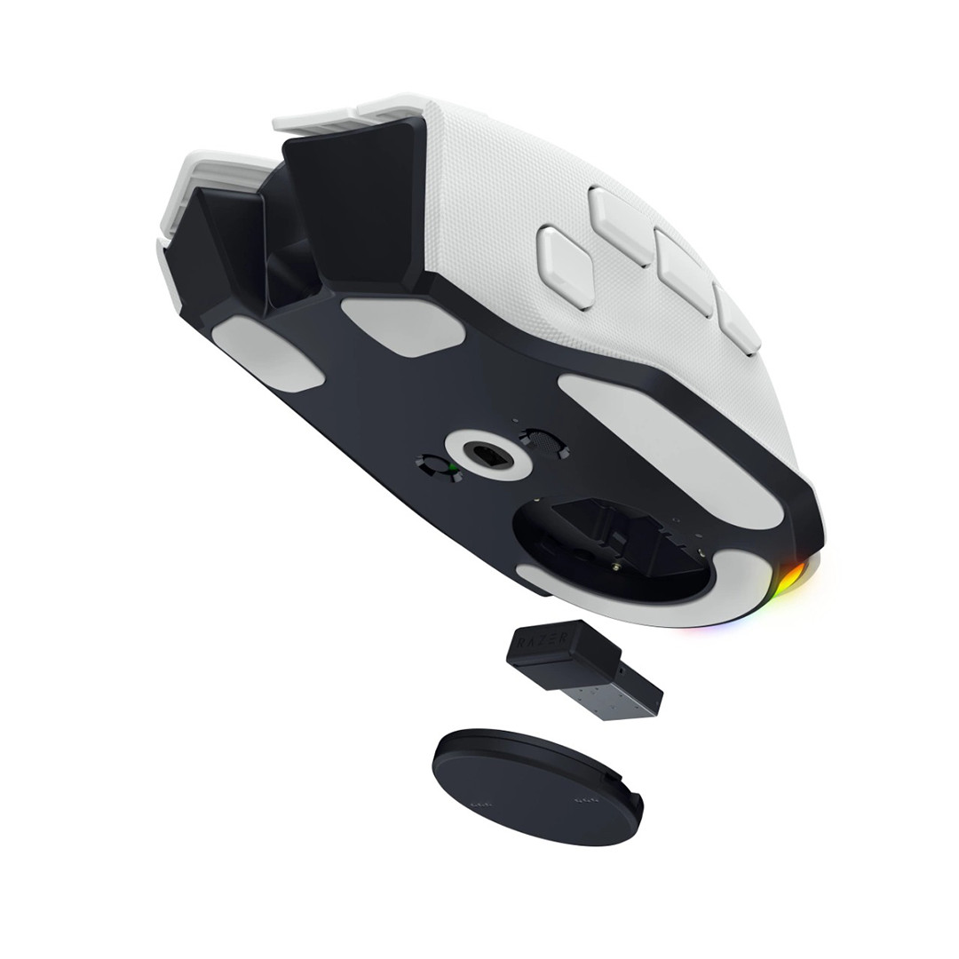 Razer Basilisk V4 Pro, white - Wireless mouse