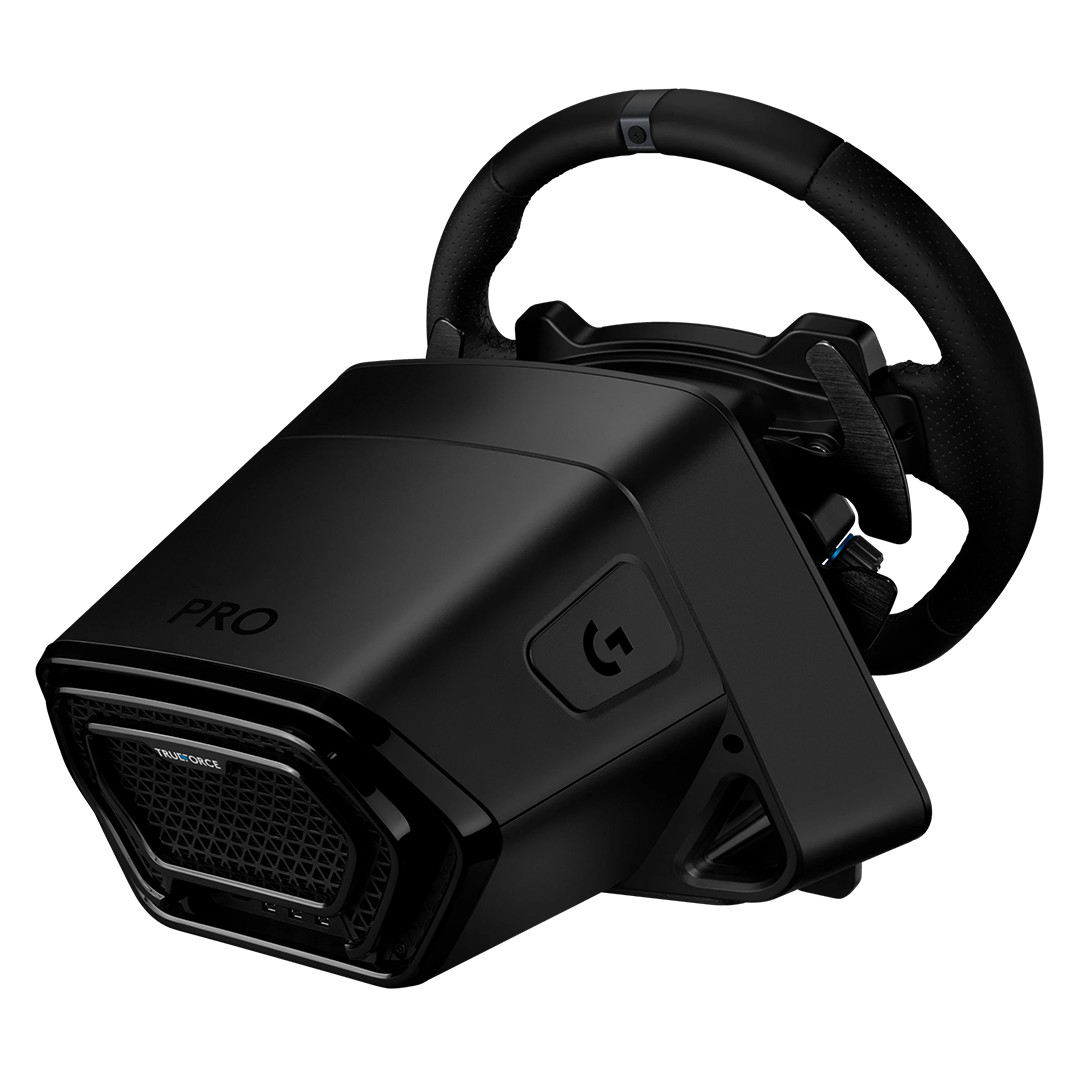 Logitech G Pro Racing Wheel, PC/XBOX, must - Sim rooli komplekt
